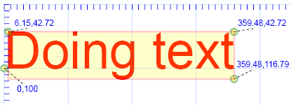 simple text example