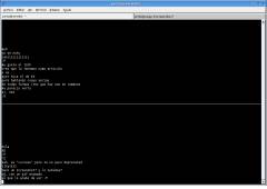 Unix talk screenshot