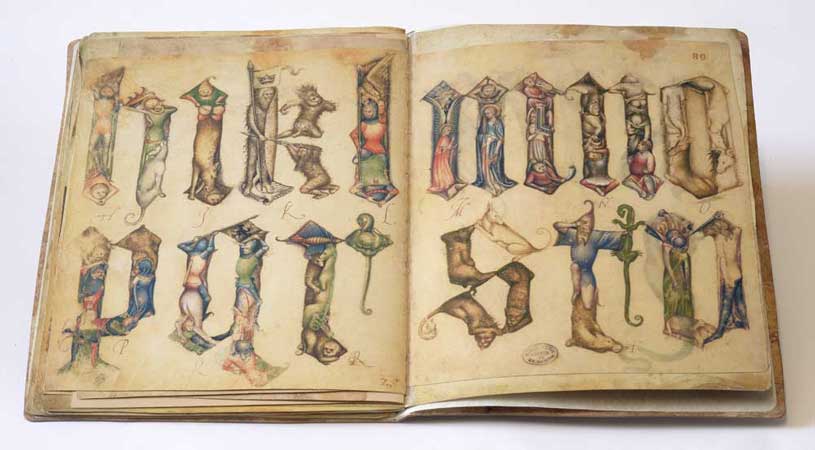 Illuminated Letters -- Giovannino de' Grassi