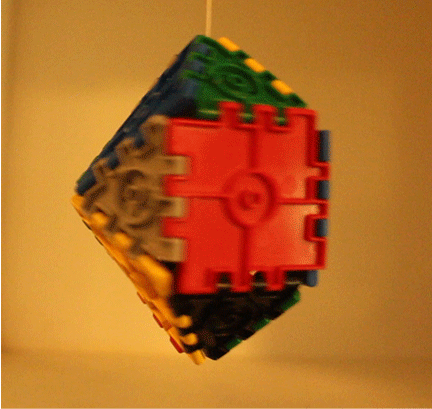 rotating version of 13-sided hedron