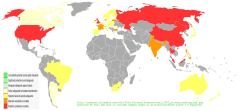 Privacy International 2007 privacy ranking map